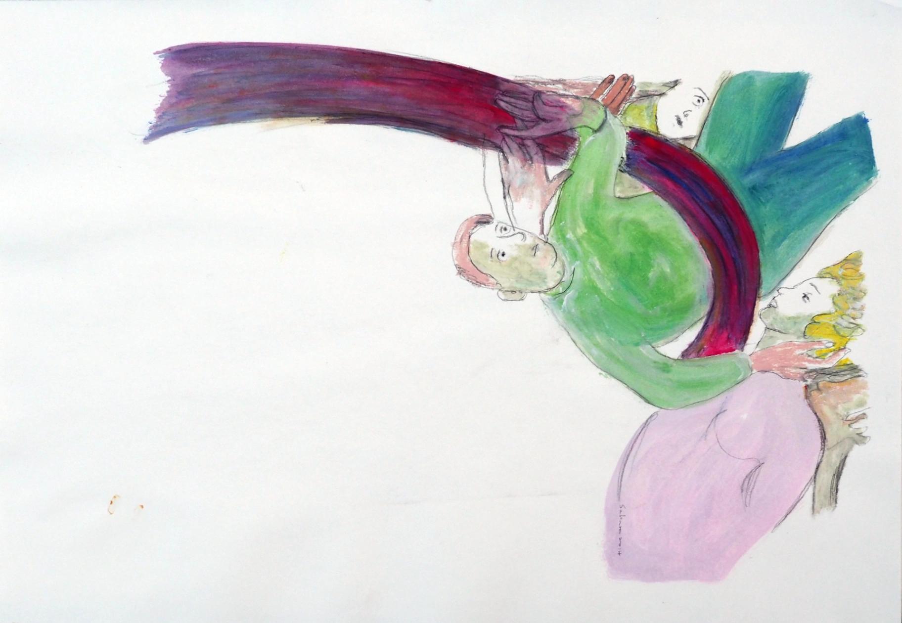 Imagination Circus drawing series 2403