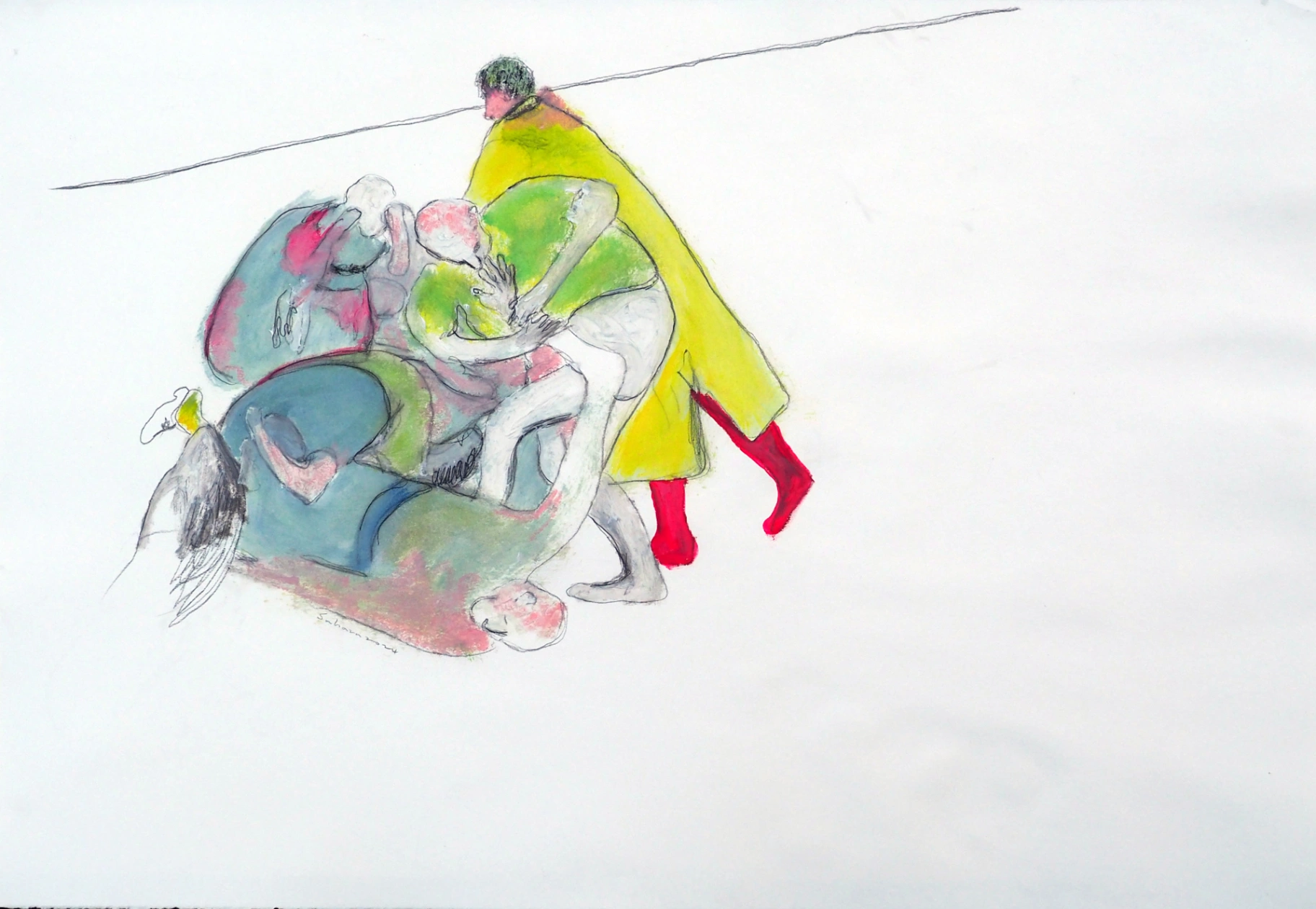 Imagination Circus drawing series 2405